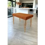 BARERMO lüx puf Bench, Puf, Sandalye, Oturak, Tabure, Makyaj Masası Sandalyesi, Dresuar Pufu