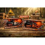 Baretli Ve Gözlüklü Sesli Hızar Seti Oyuncak Power Saw Set