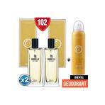 Bargello 102 Oriental 2x50 ml EDP Kadın Parfüm + 150 ml Deodorant