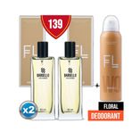 Bargello 139 EDP 2x50 ml Kadın Parfüm + Floral 150 ml Deodorant