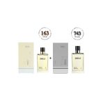Bargello 163 Floral EDP 50 ml Kadın Parfüm + 743 Woody EDP 50 ml Erkek Parfüm Seti