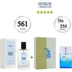 Bargello 561 EDP 50 ml Erkek Parfüm + 554 EDP 50 ml Erkek Parfüm