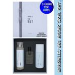 Bargello 561 Erkek Parfüm Set Fresh - (PARFÜM+VÜCUT SPREYİ+DEODORANT) Özel Kutu