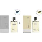 Bargello 593 Fresh 50 ml Kadın + 323 Oriental 50 ml Erkek Parfüm Seti