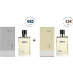 Bargello 685 Fresh 50ml + 154 Floral 50ml Kadın-Erkek Parfüm Seti