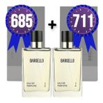 Bargello 685 Woody 50ml + 711 Fresh 50ml EDP Erkek Parfüm