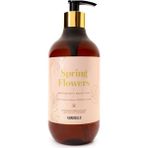 Bargello Sıvı Sabun 550 ml Spring Flowers Yasemin, Beyaz Gül, Vanilya Kokusuyla Nemlendirici