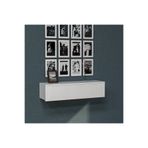 Barida Sanat Konsol Tek Büyük Çekmeceli | Dresuar | Duvara Monte MDF Ahşap Raf | Makyaj Masası 55cm uzunluk