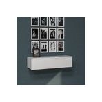 Barida Sanat Konsol Tek Büyük Çekmeceli | Dresuar | Duvara Monte MDF Ahşap Raf | Makyaj Masası 80CM