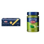 Barilla Mafaldine Makarna 500 gr + 190 gr Fesleğenli Pesto Makarna Sosu