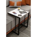 Barin Design Modern Tv Ünitesi Ahşap Raflı 2 Katlı Televizyon Sehpası Minimalist,dayanıklı, Tv Standı Beyaz Demir - Renk