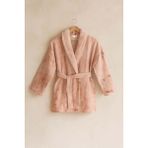 Barine Batik Boyama Kapitone Ceket Somon - Teaberry - S - M - --