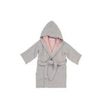 Barine Cocoon Müslin Gri Unisex Çocuk Bornoz