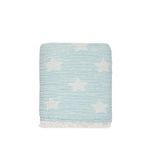 Barine Cuddling Star 4 Kat Müslin Mint Bebek Battaniyesi 75 X 145 Cm
