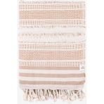 Barine Fringe Koltuk Şalı Deve Tüyü 130 x 170 - 130 x 170 cm