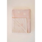 Barine Twinkle Star Pamuk Koltuk Şalı Pembe 130x170