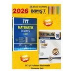 Barış 2026 Tyt Matematik 8 Adet Deneme+Bilgi Sarmal Tyt Matematik 15X40 Branş Deneme+Kalem
