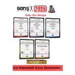 Barış Çelenk Ayt Matematik Konu Denemeler-11.Sınıf Konu Denemeleri (5 Kitap)+Kalemlik