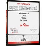 Barış Yayınları Ayt Matematik Trigonometri Limit Türev Integral Konu Denemeleri - 1