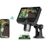 Barışhan Medikal Dijital Mikroskop 4.3 Inç LCD Ekran 2mp 1000X Wifi 1080P Hd Endoskop Büyüteç Kamera