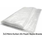 Barışkan Kurban Altı Çalışma Naylon Branda 3x3=9 M² Alt Zemin Yaygı