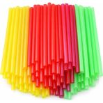 Barışkan Pipet Frozen Renkli 100'LÜ 5 Paket