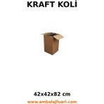Barışkan Taşıma Kolisi Ekstra Yüksek 42X42X82CM Kraft, Hacimli Eşya Kutusu 5ADET