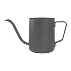 Barista Mini Drip Kettle 600 ml Kapaksız Siyah Süt Potu