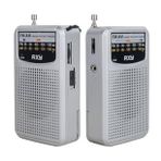 Bariton Cep Tipi Mini Analog Radyo Gri