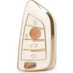 Barkas Elektronik Bmw 1 3 5 7 Seri X1 X3 X4 X5 F10 F20 F30 M3 M4 G20 G30 Anahtar Kılıfı - Beyaz