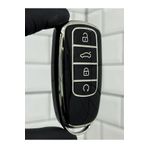BARKAS ELEKTRONİK Chery Tiggo 8 Pro Omoda 5 Tiggo 7 Avantgarde Jaaeco Anahtar Koruma Kılıfı Siyah Gümüş