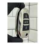 BARKAS ELEKTRONİK Citroen C3 C4 Cactus C4 Picasso C3 Aircross C5 Aircross Jumpy Anahtar Kılıfı Krom Siyah
