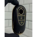 Barkas Elektronik Mercedes C S Sınıf W206 W223 S350 C260 C300 Anahtar Kılıfı Siyah - Siyah - Gold