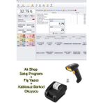 Barkod Satış Sistemi & Market Programı (3'lü Set) - Usb Kablo