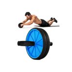 BarkoFix Ab Wheel Fitness Karın Kası Sixpack Egzersiz Tekeri Spor Aleti Tekerlekli Şınav Mekik Kardiyo Teker