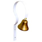 barkOutfitters (Adet 1, Beyaz) - GoGo Bell Köpek Kapı Zili Ev Kırma/Ev Antrenmanı/Lazımlık için Poochie'ınızı Çalışması Gerektiğinde Bilmenizi Sağlamak İçin