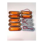 BARLAS OTO LED 4 LEDLİ PARMAK LAMBA LASTİKLİ [10adet]-[39×10] tane hesabı