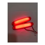BARLAS OTO LED TOMBUL NEON LAMBA 9LEDLİ [KIRMIZI RENK] 5ADET [12-24VOLT]
