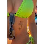 Barly Keman Gül Tilki Ve Motifli Geçici Dövme Tattoo