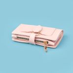 Barnaby 9x13 cm Pudra Gold Tokalı PVC Cüzdan