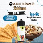 Baron Dıy Kit Karışık Kuruyemiş Kraker Gıda Aroması %20 Oranda Aroma Içerir (Hazır Değildir ) - 100 ml