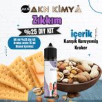 Baron Yoğun Dıy Kit Karışık Kuruyemiş Kraker Gıda Aroması %25 Oranda Aroma Içerir (Hazır Değildir ) - 60 ml