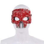BaronHong Cadılar Bayramı Karnaval Kostümü Cosplay Kan Kafatası Maskesi Yetişkinler Çocuklar için (kırmızı, M)