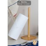 Barotti Bambu Kağıt Havluluk Şık Tasarımlı Kahverengi Bambu Malzemeden Dayanıklı ve Kolay Temizlenir