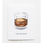 Barrel Down South Dad You're Neat Bourbon Viski Tebrik Kartı Erkekler İçin - Babalar Günü veya Doğum Günü Komik