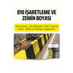 BARS 810 Zemin ve Yol Çizgi Boyası - Rulo ile Uygulanır, Hızlı Kurur, Aşınmaz, İç Dış Uyumlu 5 Kg