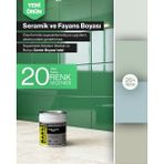 Bars Seramik & Fayans Boyası Iç Mekanlar Zemin ve Duvar Dönüşüm Boyası 5 kg (Renk: H-15 Toprak)