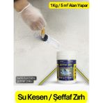 Bars Su Kesen Şeffaf Zırh Su Yalıtımı–kılcal Çatlak Doldurur, Kiremit, Shingle, Ahşap, Beton ve Şap Için 1 kg