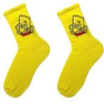 Bart Simpson Tenis Çorap - Cok Renklı - 36 - 44