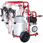 Bartech 40 L Universal Kuru Pompa Alüminyum Güğüm Çift Süt Sağım Makinesi